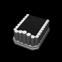 T3CH04 Logs Card Deck Holder :: Possibly Cool Dice Tower 3