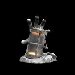 T3TH02 Zombie Rez Lantern :: Possibly Cool Dice Tower 3