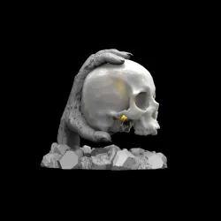 T3TH03 Skull Lantern :: Possibly Cool Dice Tower 3
