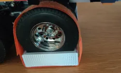 Tamiya Trailer transport restraint