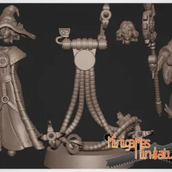 Tech priest Ranni anime figurine