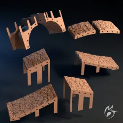 The Bridge - modular scatter terrain