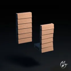 The Pirate Hall Bundle - modular OpenLOCK terrain