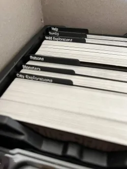 The Witcher: Old World card tabs