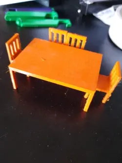 Tiny Table and Chairs