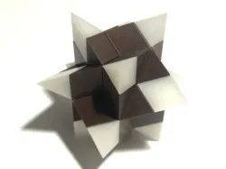Twelve Point - Interlocking puzzle by Stewart Coffin (STC #33)