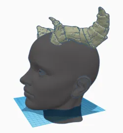 Undead Dragon Horns