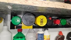 Undershelf Spray Can/Bottle Holder