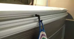 VW California hooks (rail + gap)