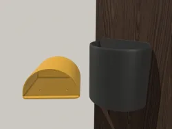 Wall Mounted Bin