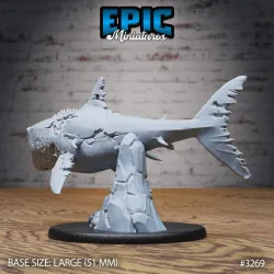 Zombie Shark / Undead Water Predator / Evil Swimmer / Ancient Underwater Beast / Sea & Ocean Encounter