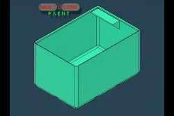3x2x10 Bin | Lable | Gridfinity | Deskorganizer | Tool | select2stertPrint