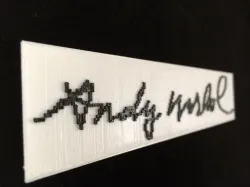 Andy Warhol's Signature