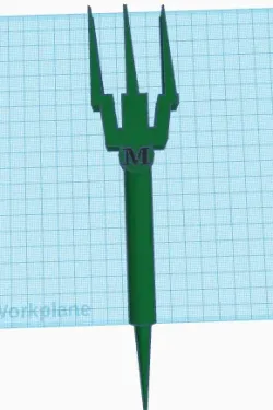 Aquaman 2 black manta trident