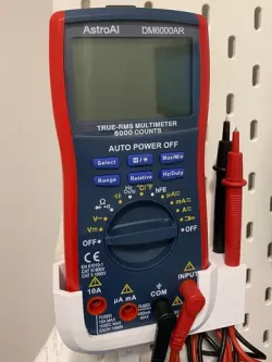 AstroAI DM6000AR Multimeter Skadis Mount