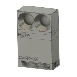BentoBox 2x 5015 radial fans HEPA/Carbon filter