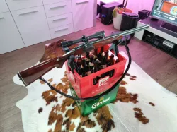 Bierkisten Gewehrauflage