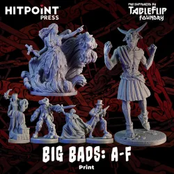 BIG BADS: A-F