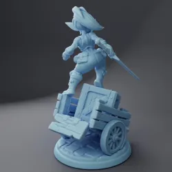 Blix the Goblin Fighter, Action pose