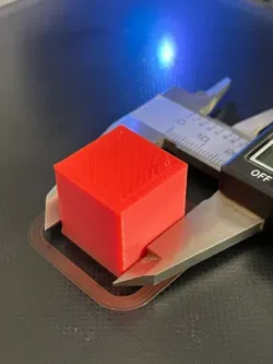 calibration cube clean 20mm