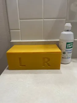 Contact box for daily use lenses