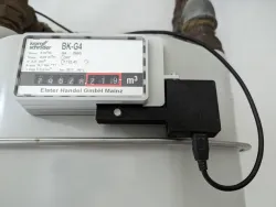 D1 mini v3.0 reed sensor case for a BK-G4 gas meter