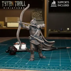 DnD Heroes Tabaxi Rangers [Pre-Supported]