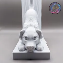 Dog Bookend, Shelf Decor