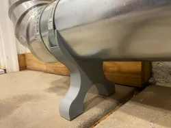 Dust Collection Duct Support