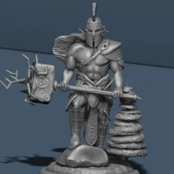 Empyrean Wielding Hammer