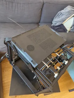 Ender 5 S1 electronics box relocation