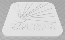 Explosive Signage