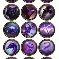 Familiars - 16 Pack VTT / Printable Tokens