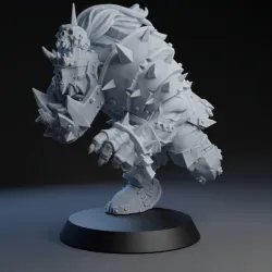 Fantasy Football Famous Orc Charger