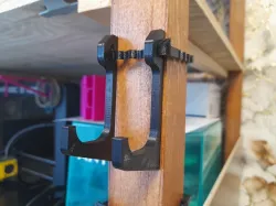 Fastening to a profile pillar