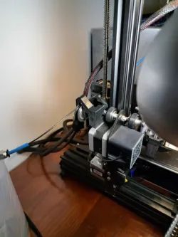 Flipped Filament Guide For Ender 3