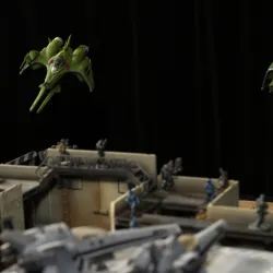 Gaeru Zalg Alien Starfighter