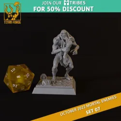 Ghuls - RPG Monster DnD 5e - Mortal Enemies Set 07