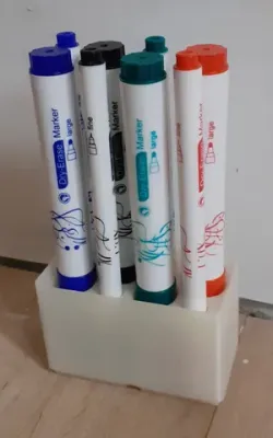 Gridfinity Auchan Whiteboard marker holder slim and big with FreeCAD (RT) file
