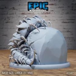 Hell Crawler Centipede Set / Cave Crawler Insect / Carrion Worm / Insectoid Beast / Jungle Bug / Forest Encounter