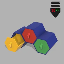 Hexagon Organizer Stackable Upgrade