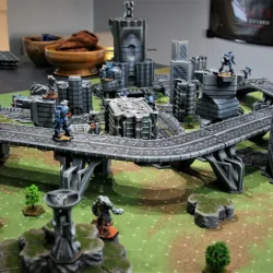HEXTECH - Flyover Highway (Battletech Compatible Hex Terrain)