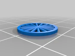 HO Scale Wagon Wheel