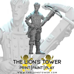 Human Crossbow Bandits (set of 3 presupported miniatures)