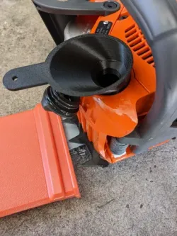 Husqvarna chainsaw offset bar oil funnel