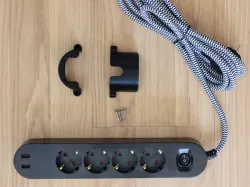 IKEA KOPPLA power strip holder