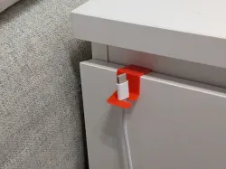 Ikea Malm cable holder
