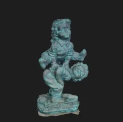 Jumping Kids Sculpture