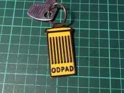 Key tag - trash can