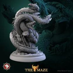 Lernean Hydra huge creature pre-supported